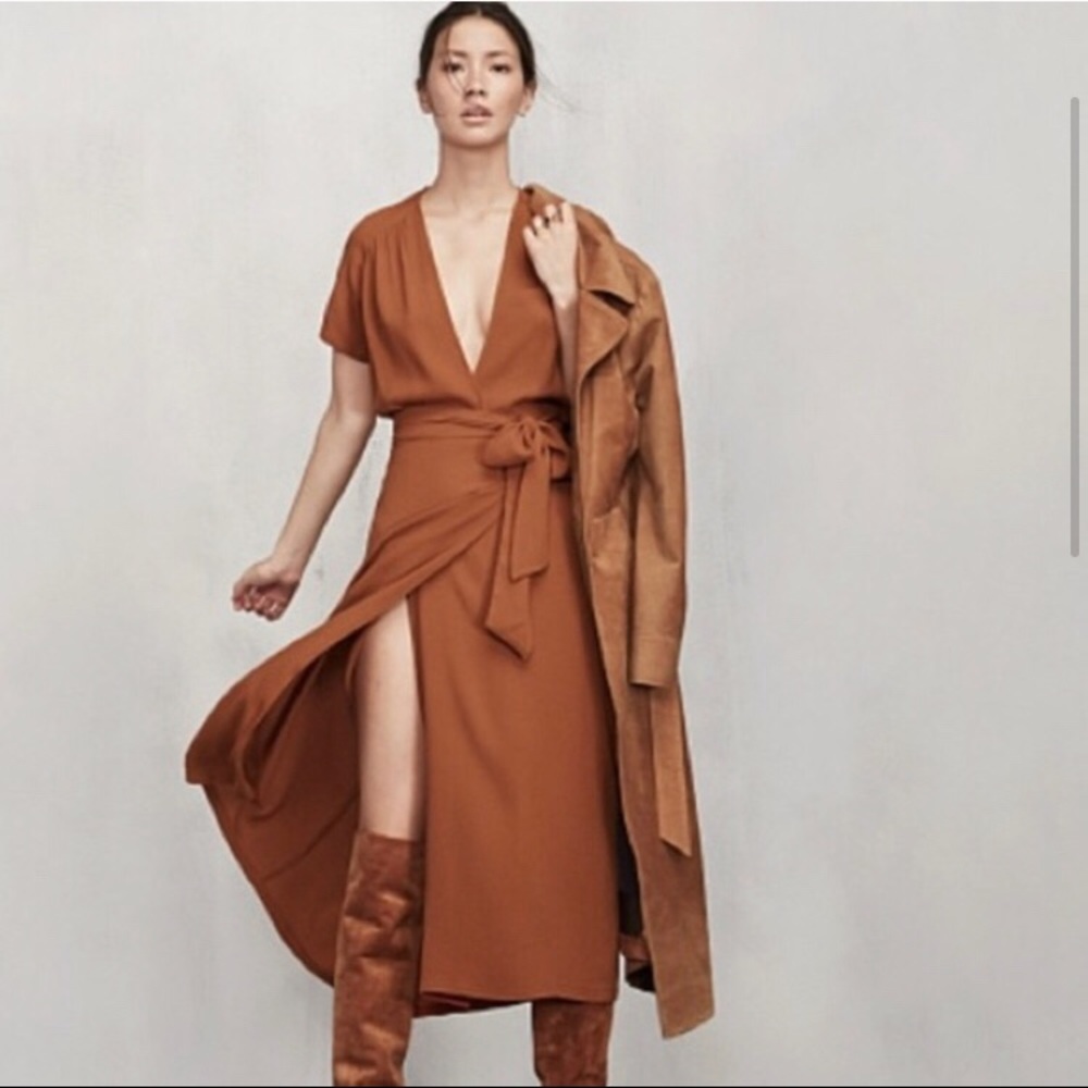 Hadley Wrap Reformation Dress